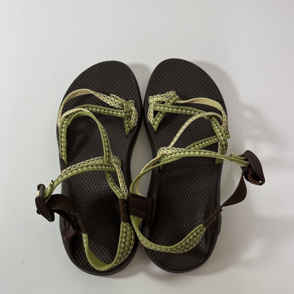 Chaco Women's Olive and Brown Strappy Sandals - Picture 3 of 10